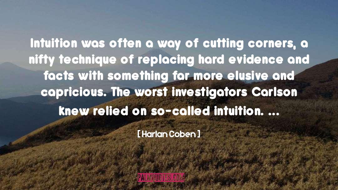 Intuition quotes by Harlan Coben