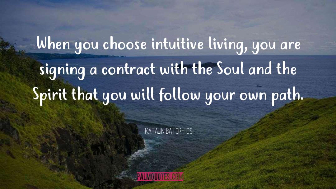 Intuition quotes by Katalin Bator-Hos