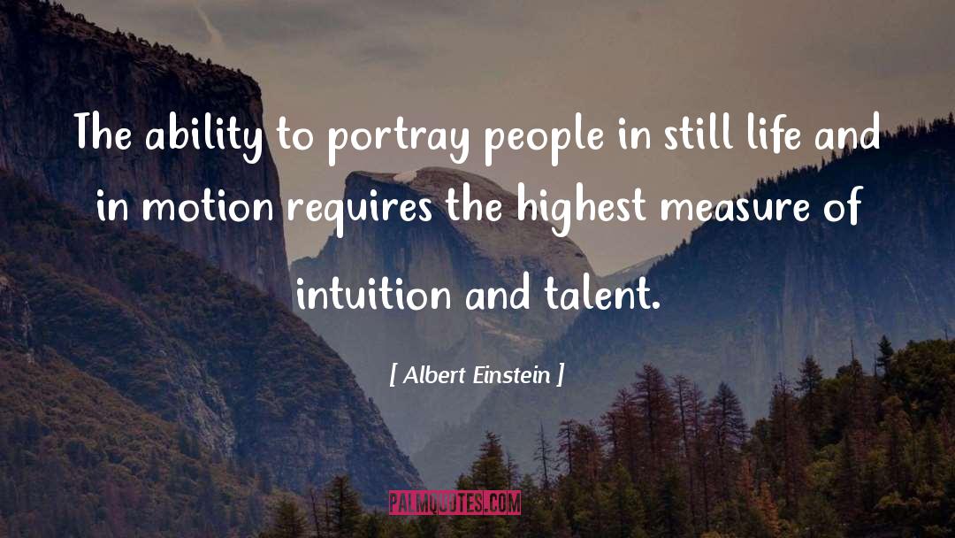 Intuition quotes by Albert Einstein
