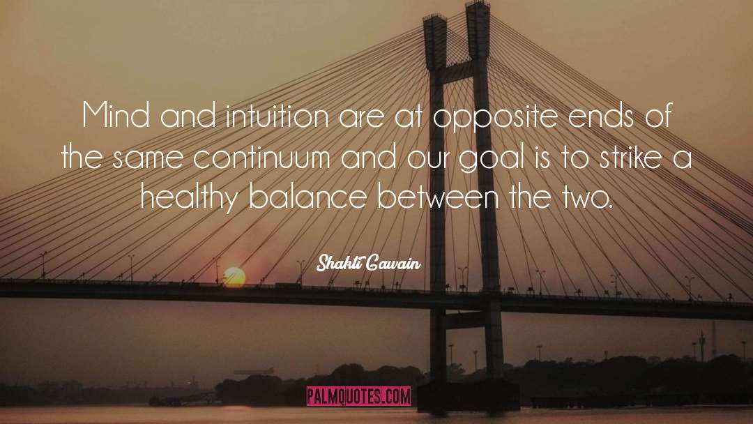 Intuition quotes by Shakti Gawain