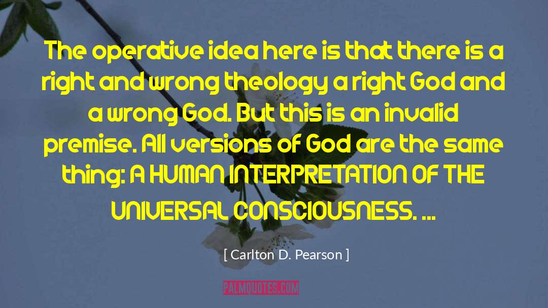 Invalid quotes by Carlton D. Pearson