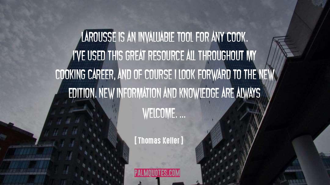 Invaluable Contribution quotes by Thomas Keller