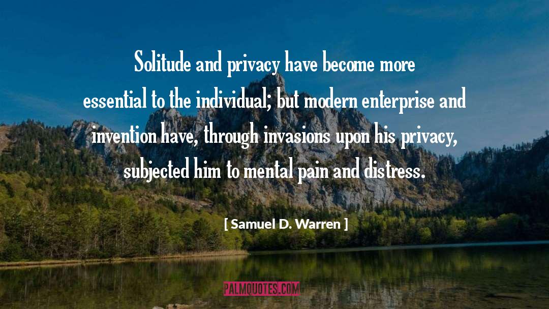 Invasions quotes by Samuel D. Warren