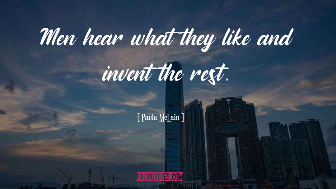 Invent quotes by Paula McLain