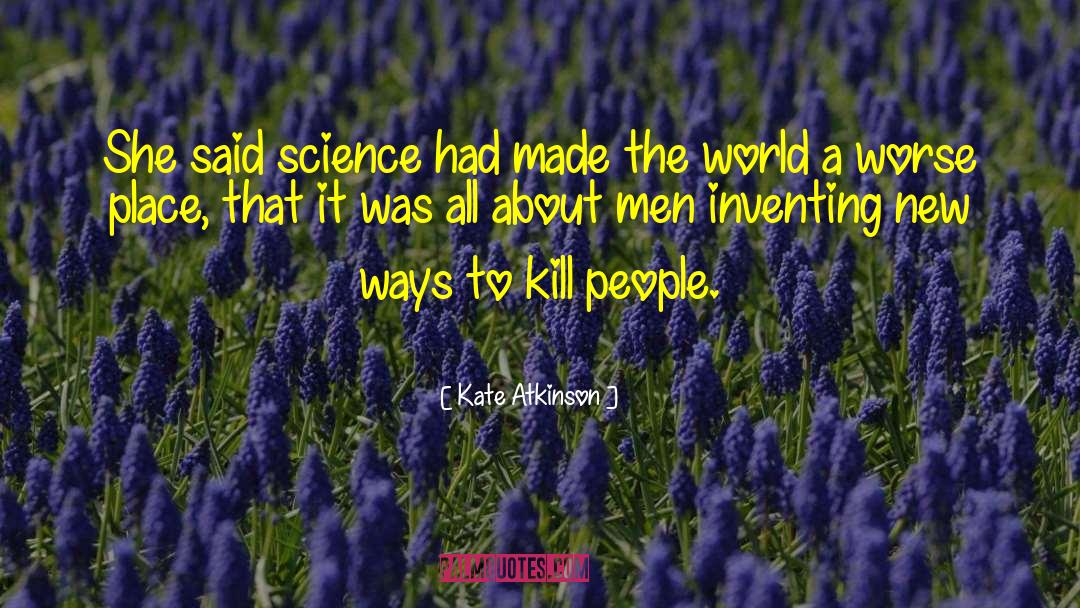 Inventing quotes by Kate Atkinson