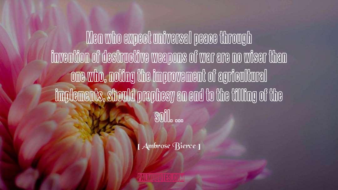 Invention quotes by Ambrose Bierce