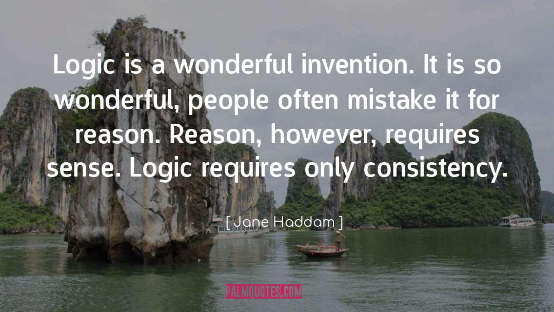 Invention quotes by Jane Haddam