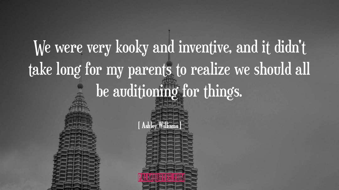 Inventive quotes by Ashley Williams