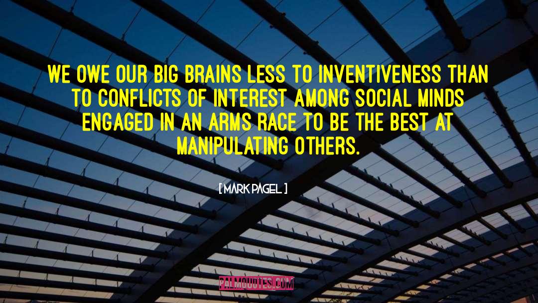 Inventiveness quotes by Mark Pagel