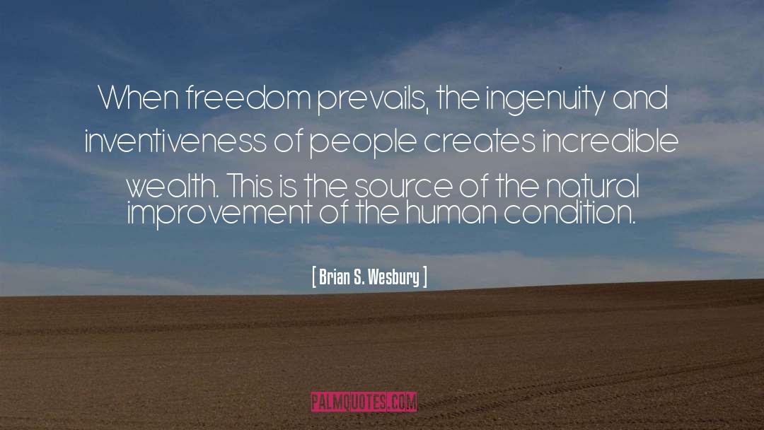 Inventiveness quotes by Brian S. Wesbury
