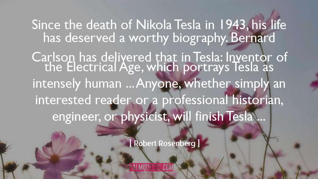 Inventor quotes by Robert Rosenberg