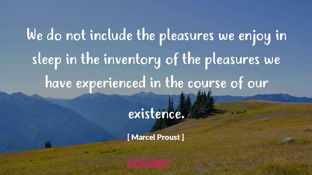 Inventory quotes by Marcel Proust