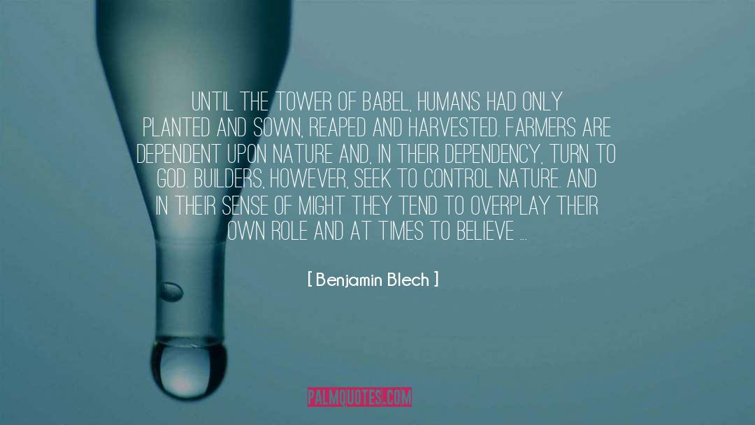 Inverse Tower Of Babel quotes by Benjamin Blech