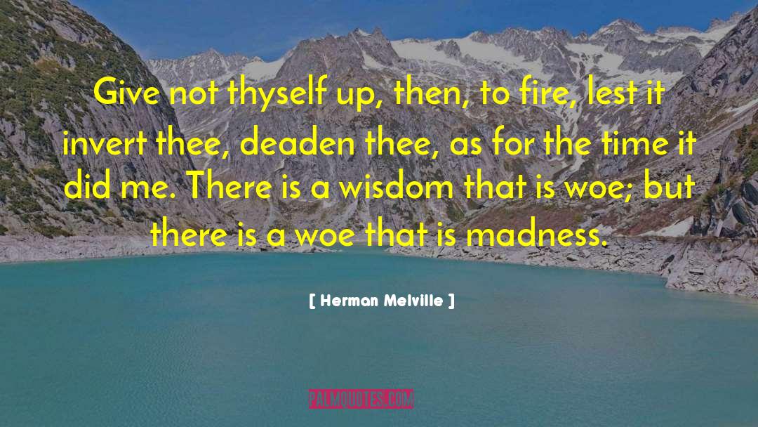 Invert quotes by Herman Melville
