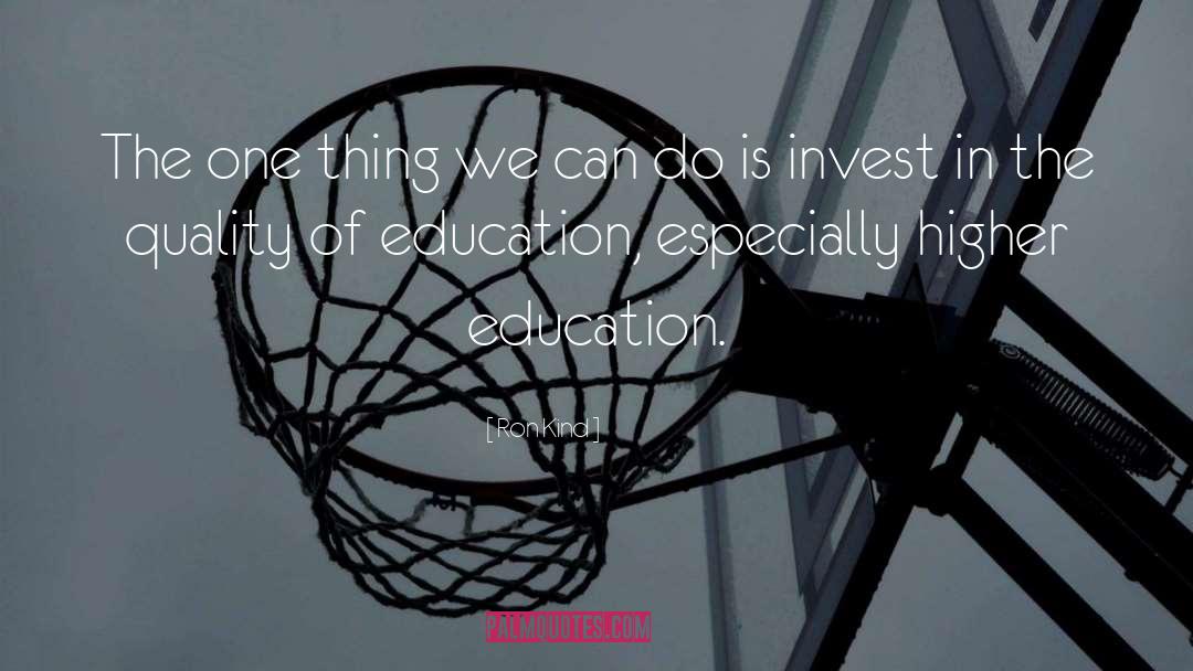 Invest In Your Learning quotes by Ron Kind