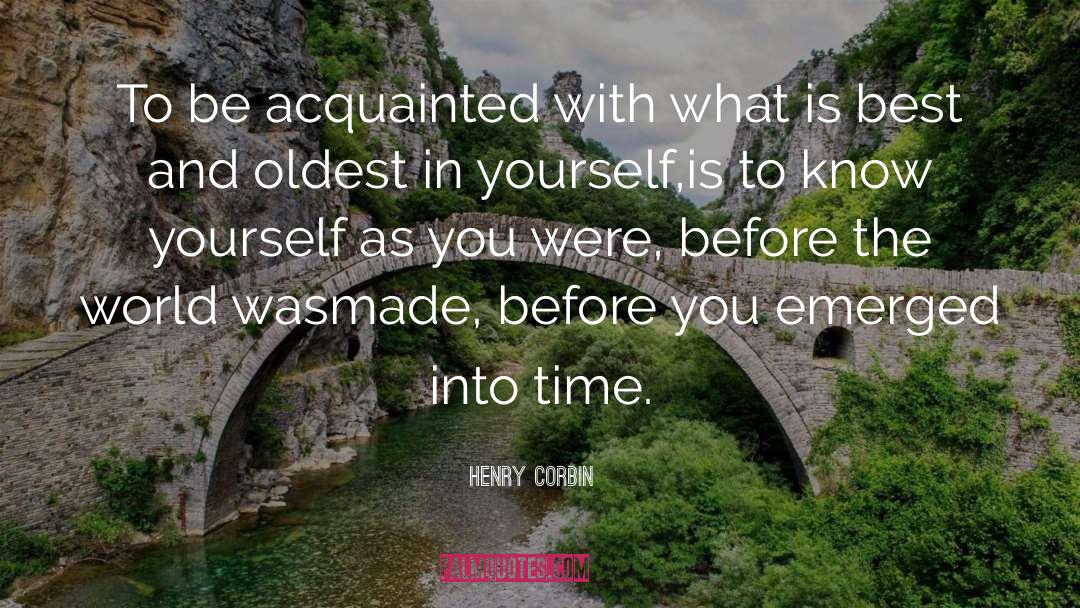 Invest In Yourself quotes by Henry Corbin