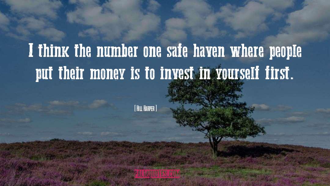 Invest In Yourself quotes by Hill Harper