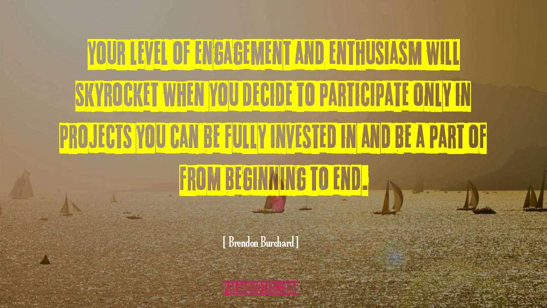 Invested quotes by Brendon Burchard