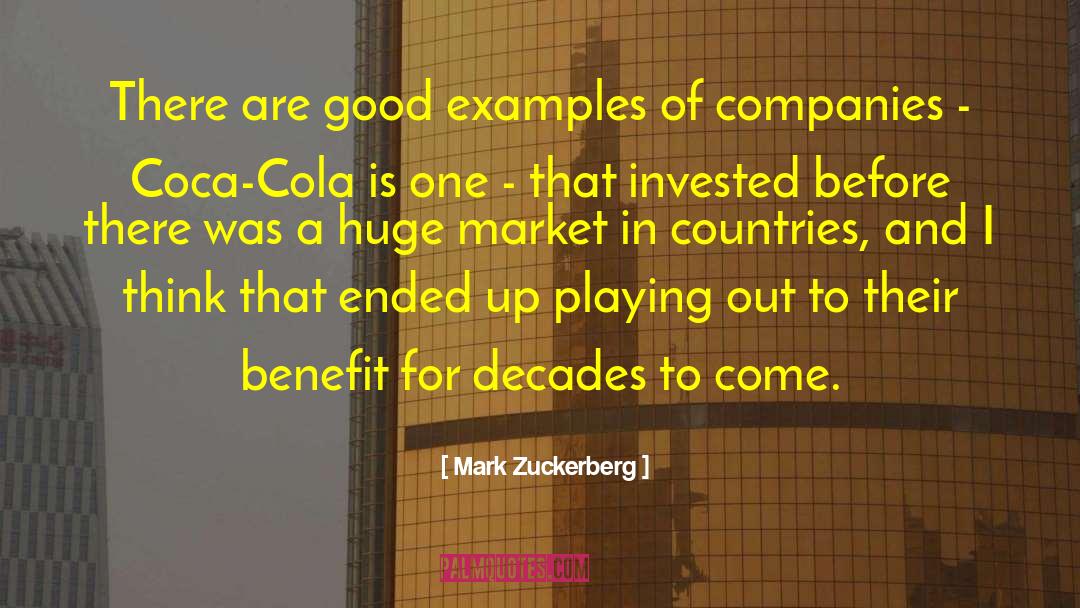 Invested quotes by Mark Zuckerberg