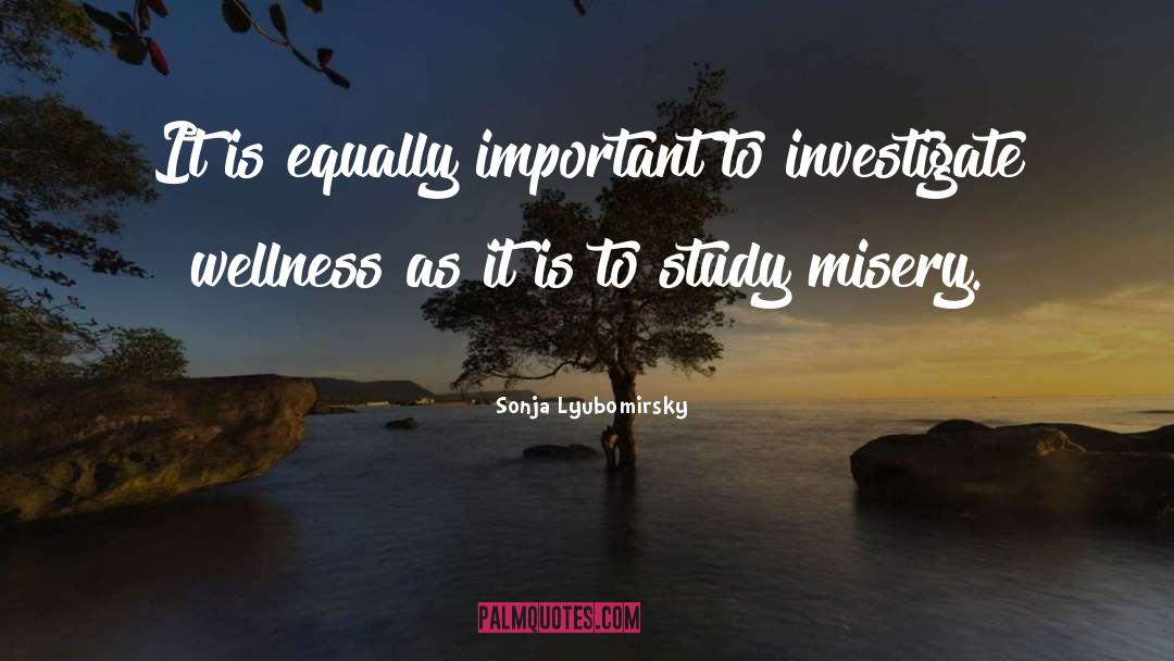 Investigate quotes by Sonja Lyubomirsky