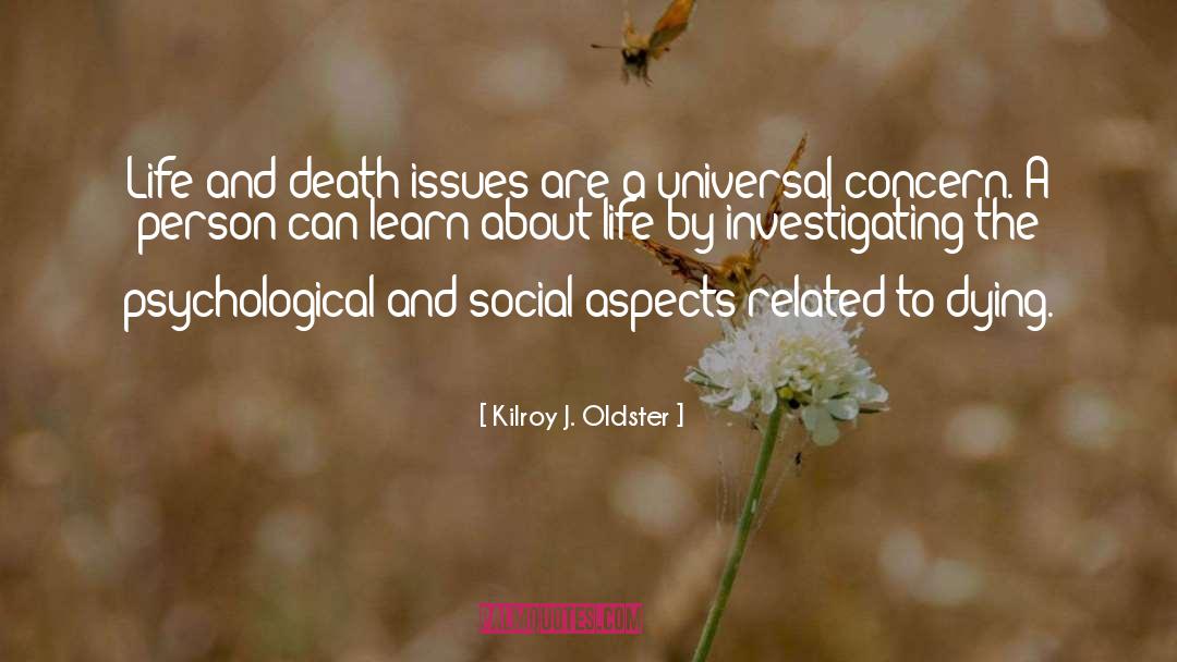 Investigating quotes by Kilroy J. Oldster