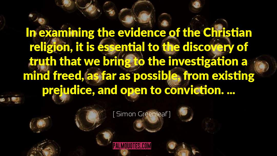 Investigation quotes by Simon Greenleaf
