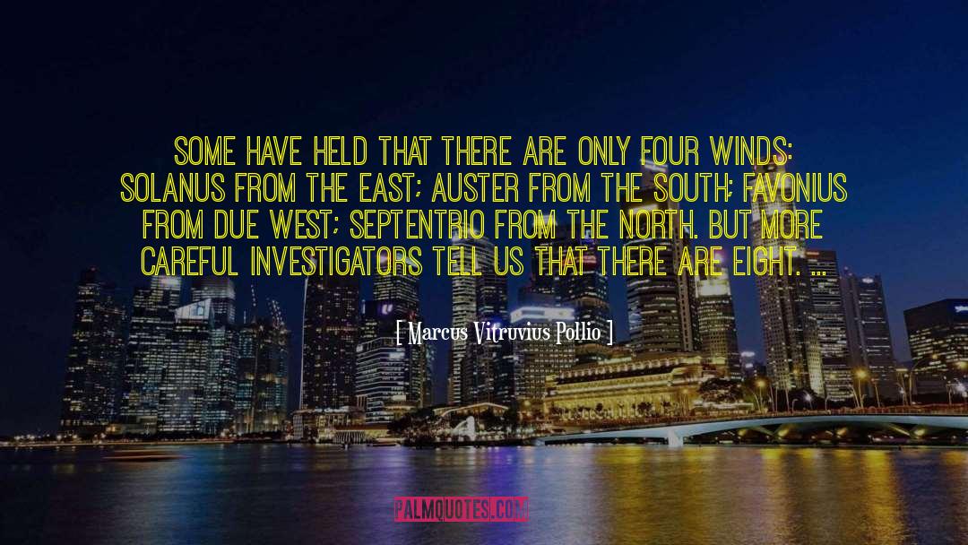 Investigators quotes by Marcus Vitruvius Pollio