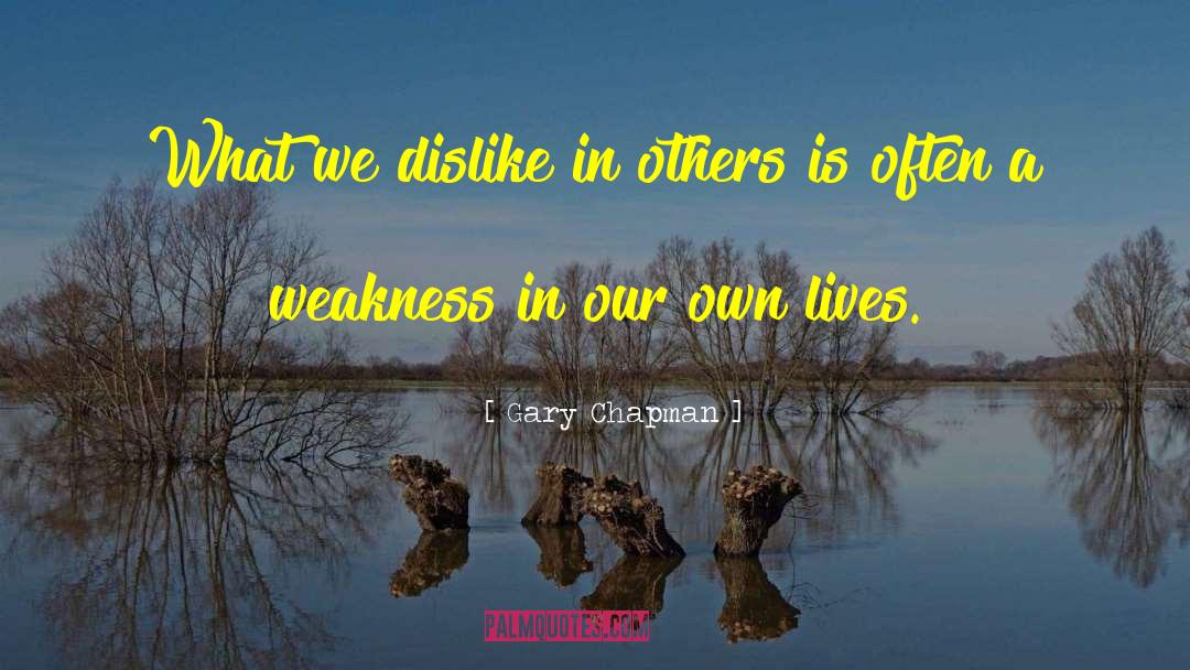 Investing In Others quotes by Gary Chapman