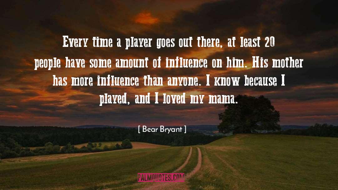 Investing Time quotes by Bear Bryant