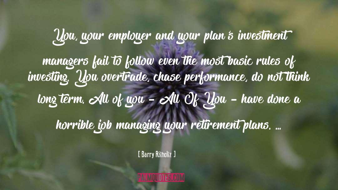 Investing Your Money quotes by Barry Ritholtz