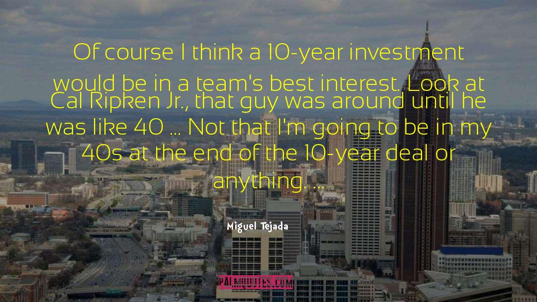 Investment In Loss quotes by Miguel Tejada