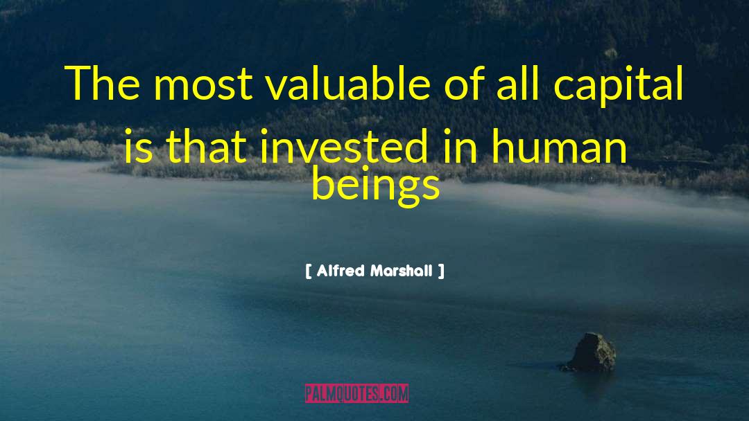 Investment Management quotes by Alfred Marshall