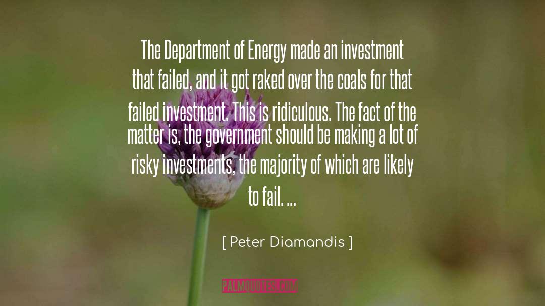 Investment quotes by Peter Diamandis