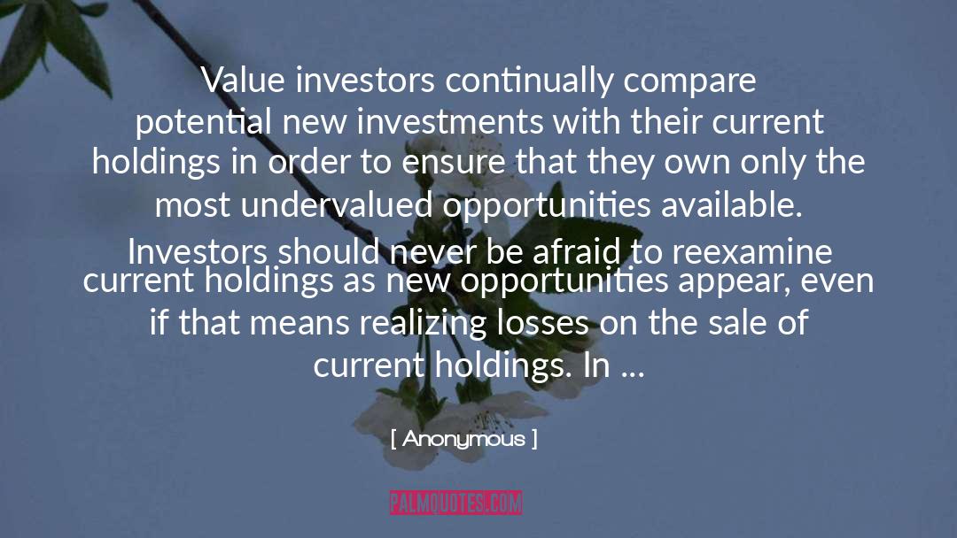 Investments quotes by Anonymous