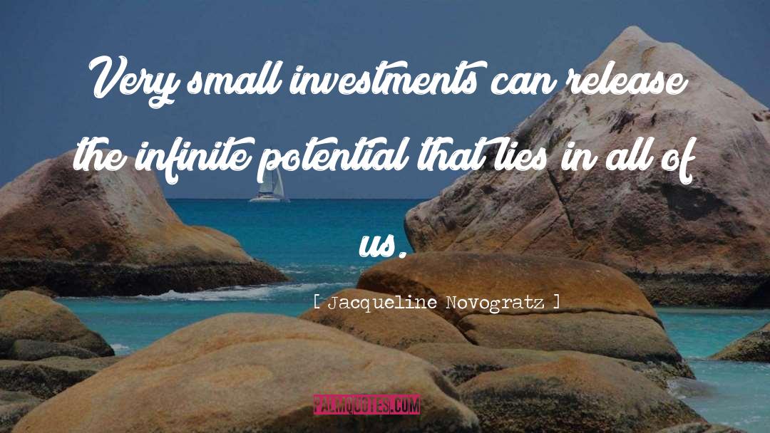 Investments quotes by Jacqueline Novogratz