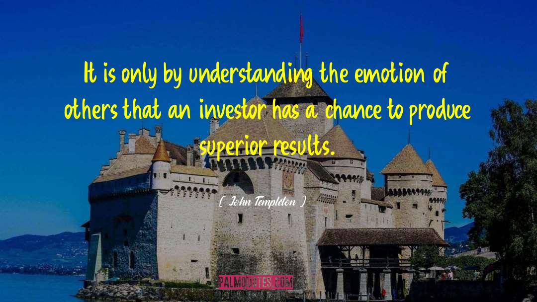 Investor quotes by John Templeton