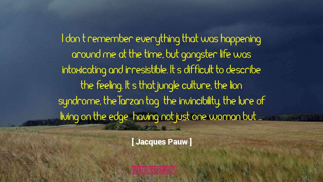 Invincibility quotes by Jacques Pauw