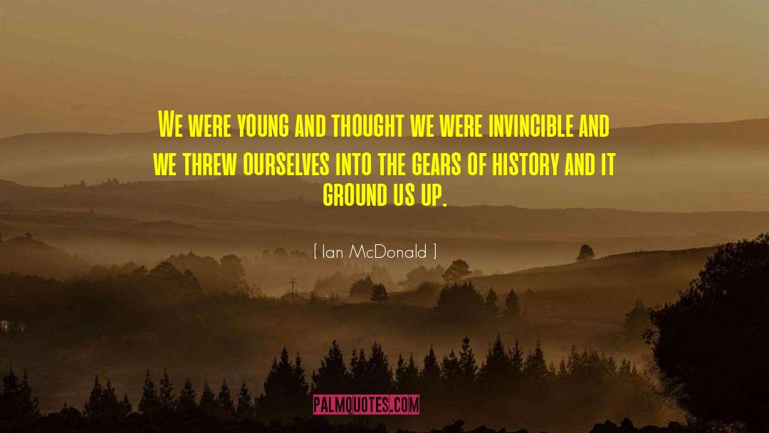 Invincibility quotes by Ian McDonald
