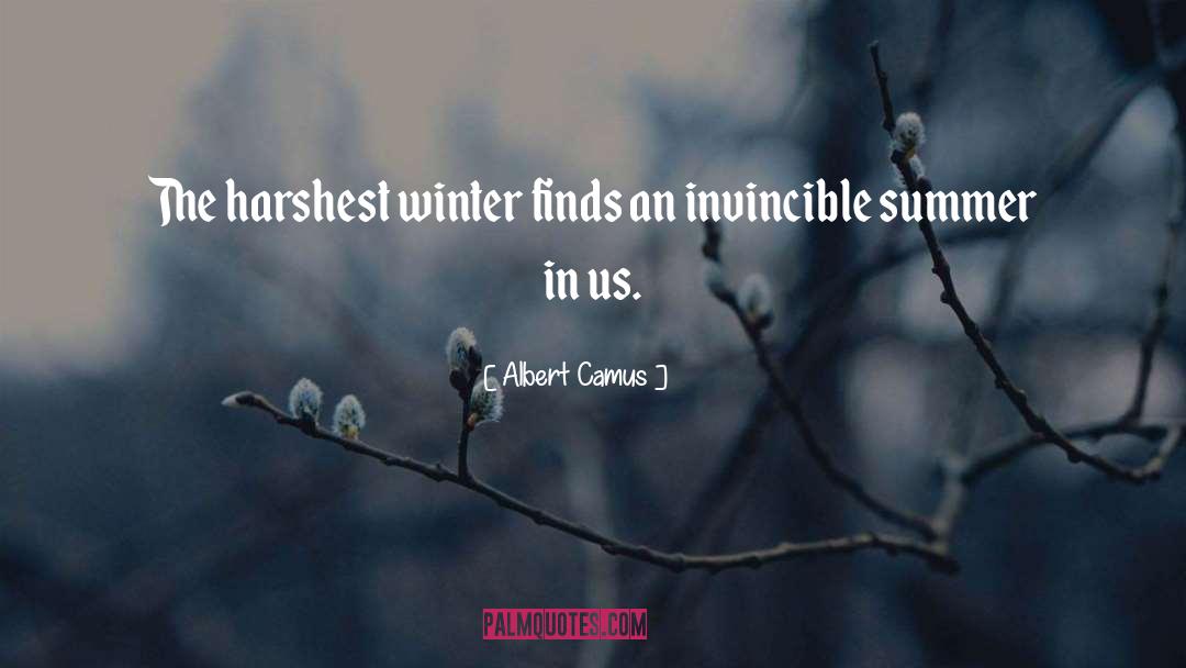 Invincible Summer quotes by Albert Camus