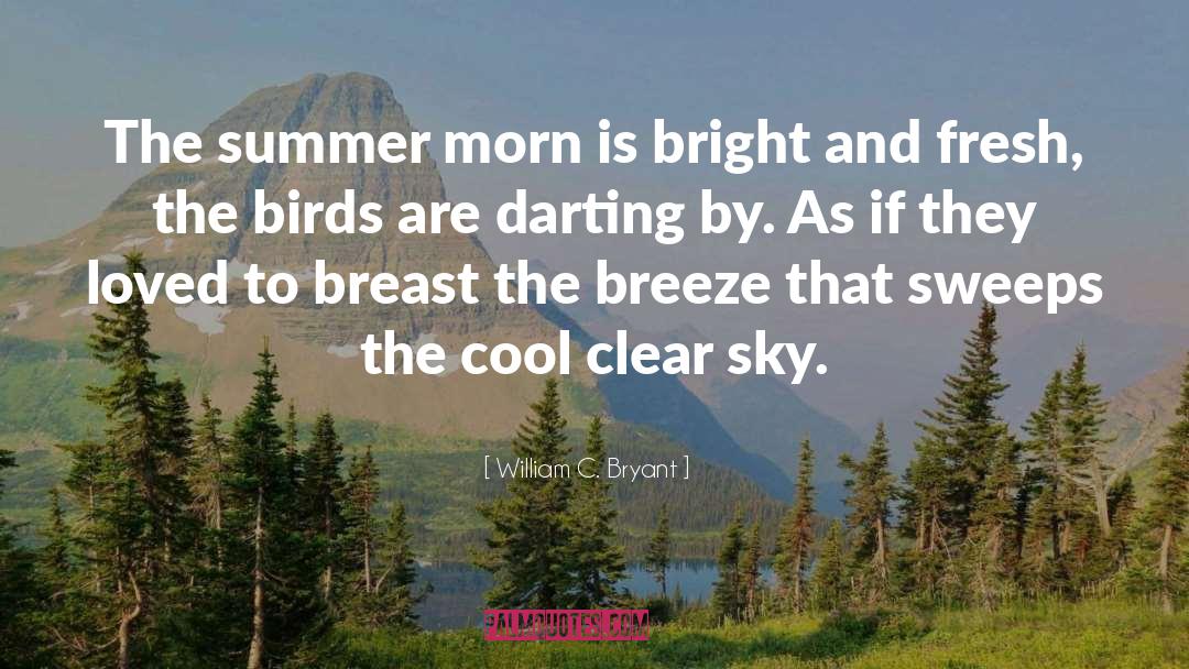 Invincible Summer quotes by William C. Bryant