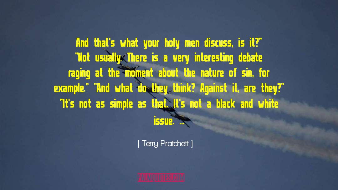 Invisible Black Men quotes by Terry Pratchett