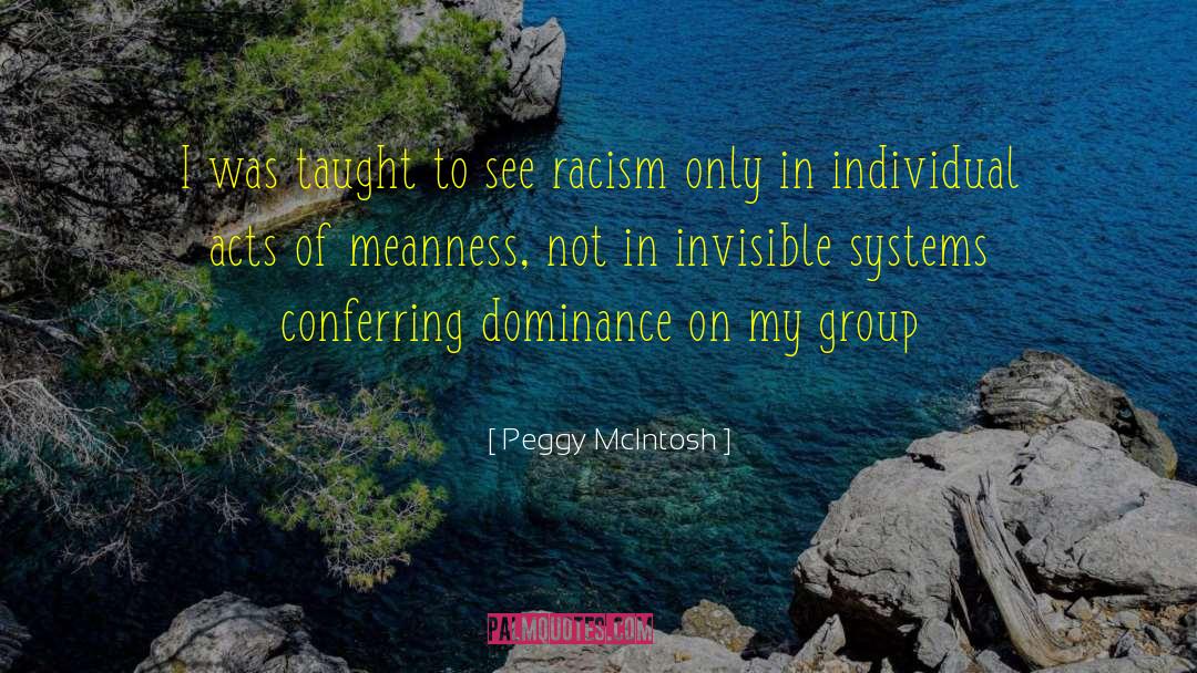 Invisible God quotes by Peggy McIntosh