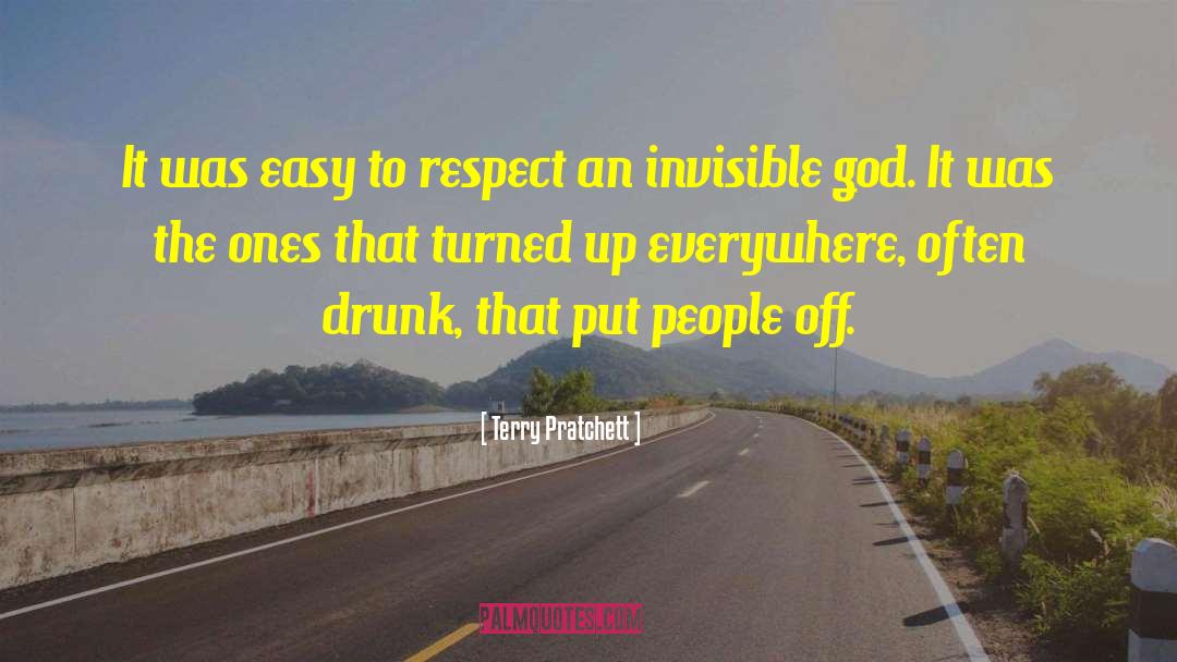 Invisible God quotes by Terry Pratchett