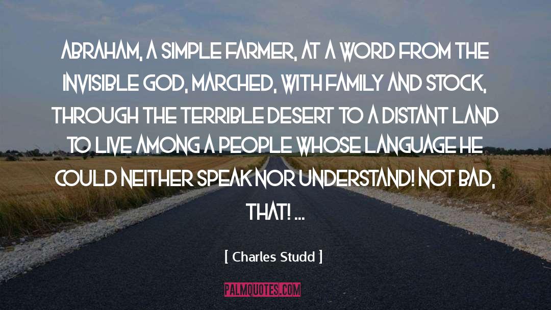 Invisible God quotes by Charles Studd