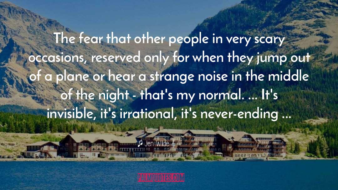 Invisible Illness Stigma quotes by Jen Wilde