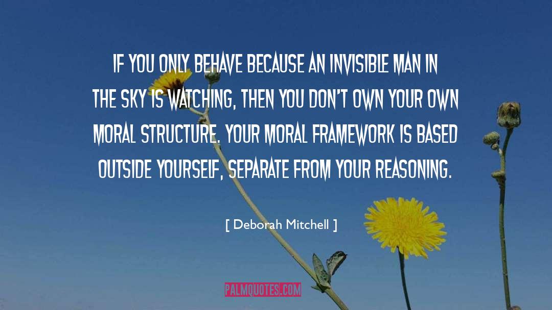 Invisible Man quotes by Deborah Mitchell