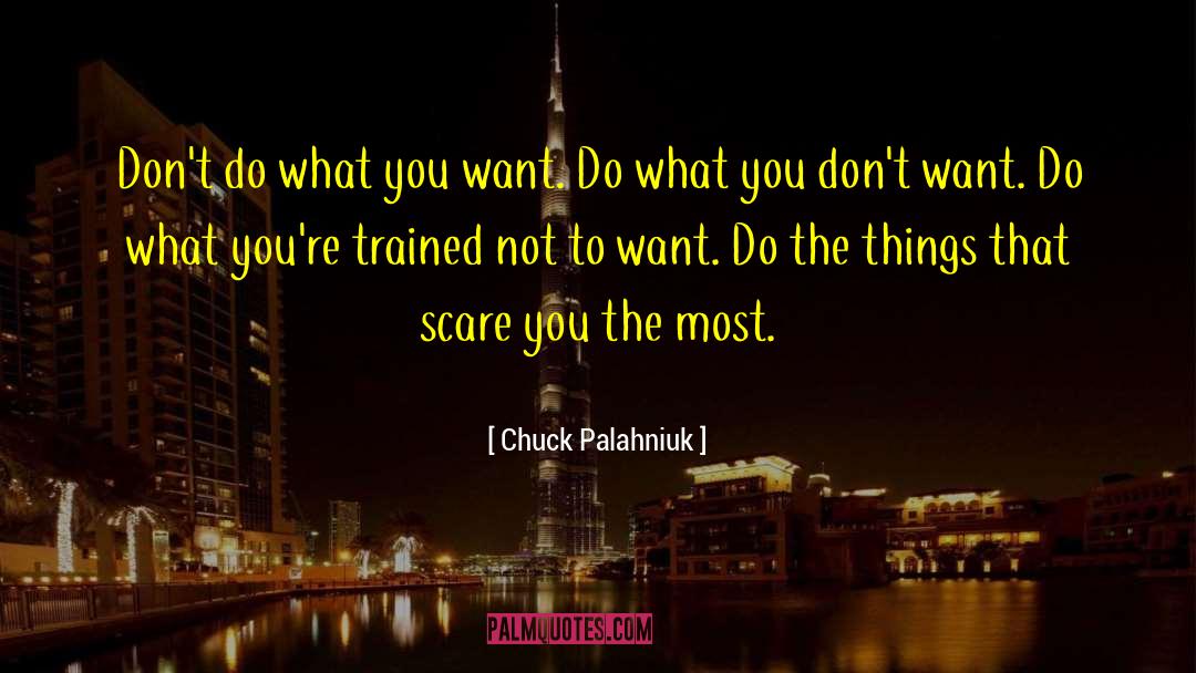 Invisible Monsters quotes by Chuck Palahniuk