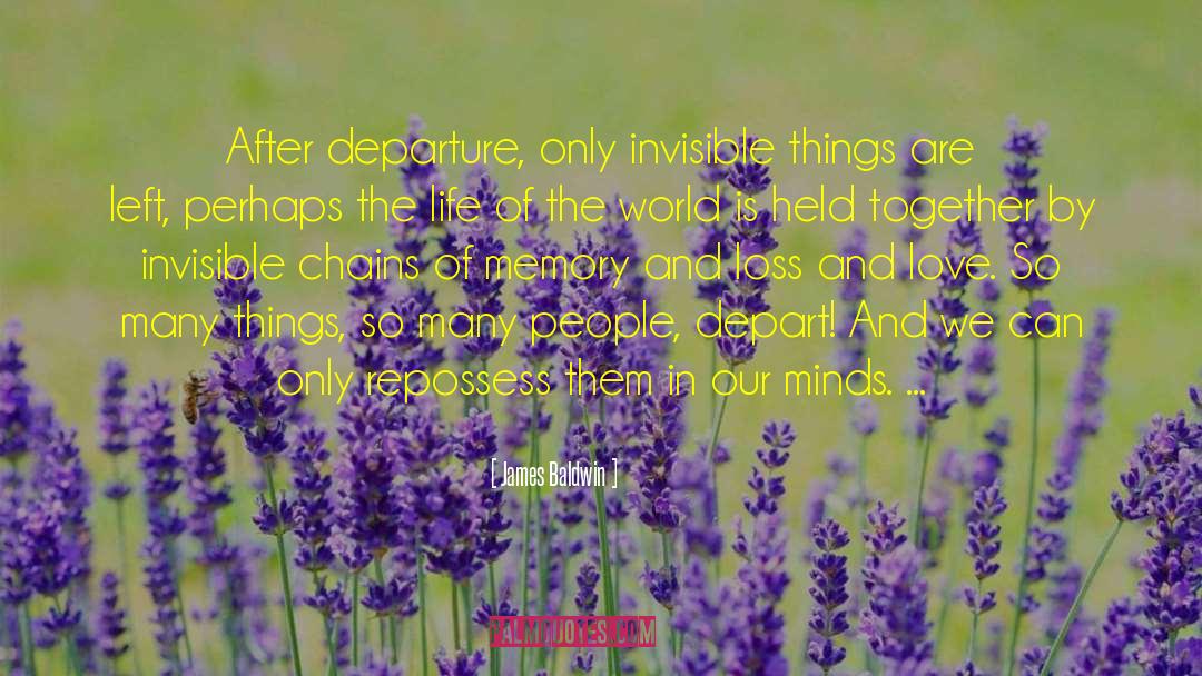 Invisible Things quotes by James Baldwin