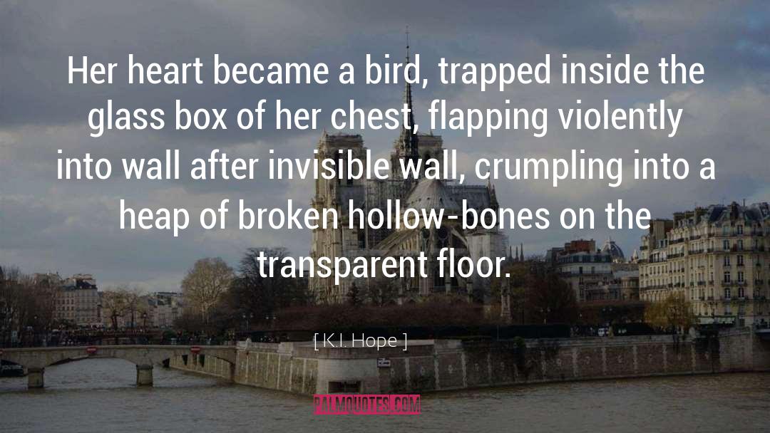 Invisible Wall quotes by K.I. Hope