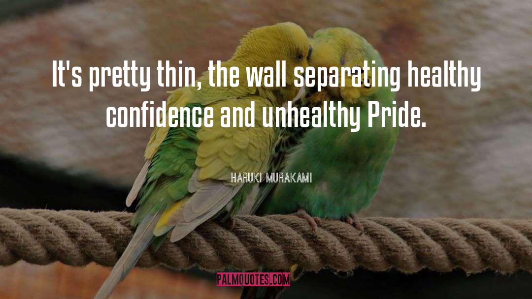 Invisible Wall quotes by Haruki Murakami